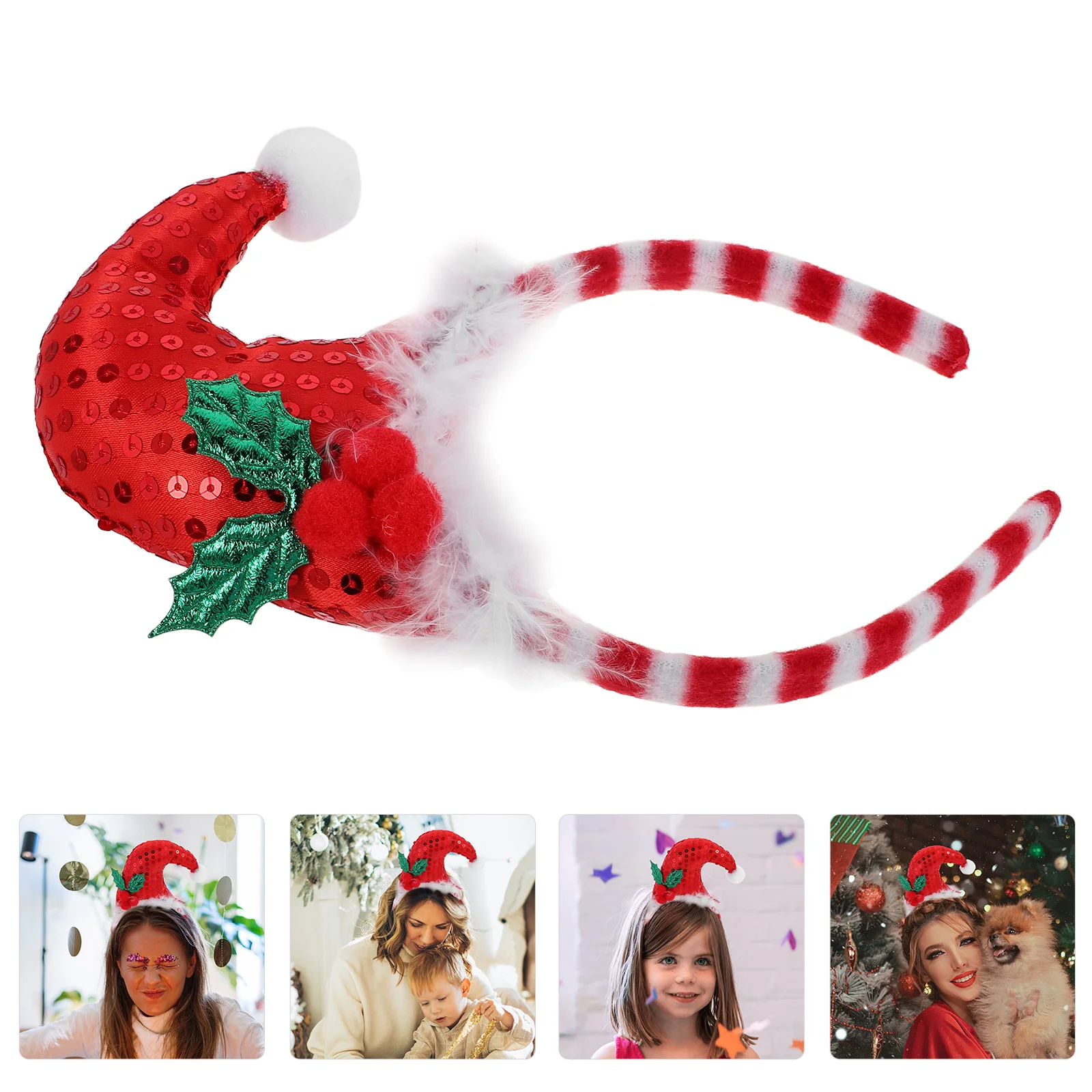 Christmas Elf Headband Soft Comfortable Fit Holiday Headwear for Girls Merry Christmas Headband Winter Event Photo Prop
Christmas Elf Headband Soft Comfortable Fit Holiday Headwear for Girls Merry Christmas Headband Winter Event Photo Prop