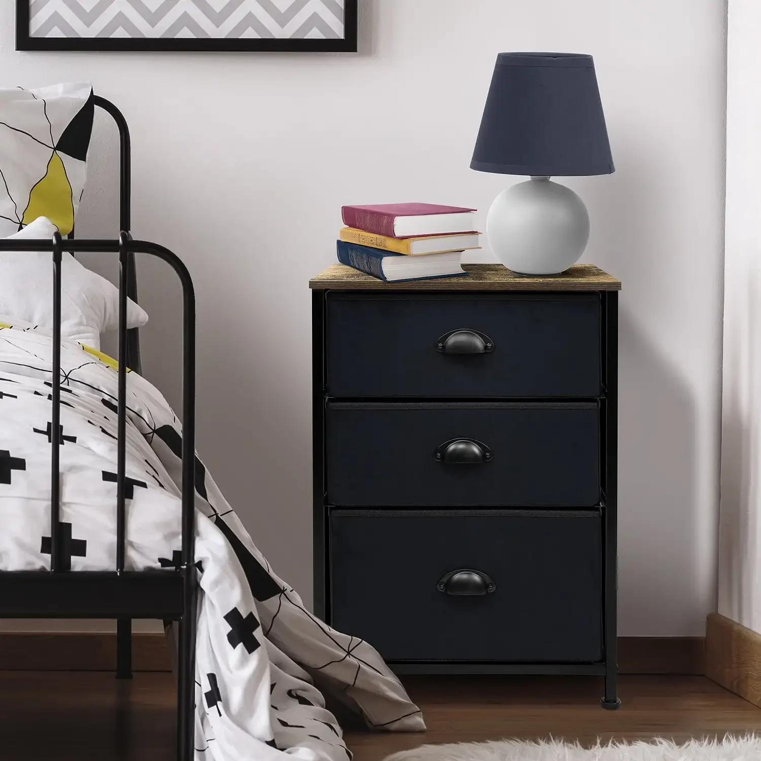 Sorbus Nightstand with 3 Drawers Classic Bedside Furniture & Accent Bedroom End Table
Sorbus Nightstand with 3 Drawers Classic Bedside Furniture & Accent Bedroom End Table