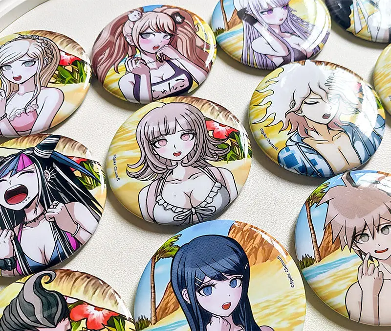 Anime Button Pin Cartoon Brooch Badge Backpack 75mm Danganronpa Hajime Hinata Chiaki Nanami Mikan Tsumiki Junko Enoshima
Anime Button Pin Cartoon Brooch Badge Backpack 75mm Danganronpa Hajime Hinata Chiaki Nanami Mikan Tsumiki Junko Enoshima