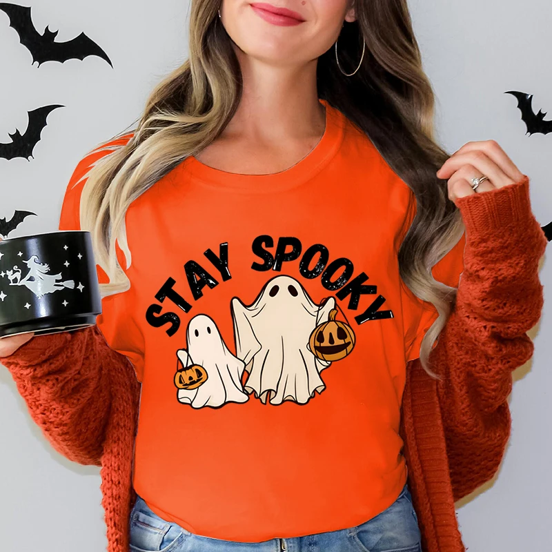 Women Fashion Halloween Orange T-shirts Aesthetic Clothing Graphic Tops T Shirt Vintage Ladies Tee Female Harajuku Clothes
Women Fashion Halloween Orange T-shirts Aesthetic Clothing Graphic Tops T Shirt Vintage Ladies Tee Female Harajuku Clothes
