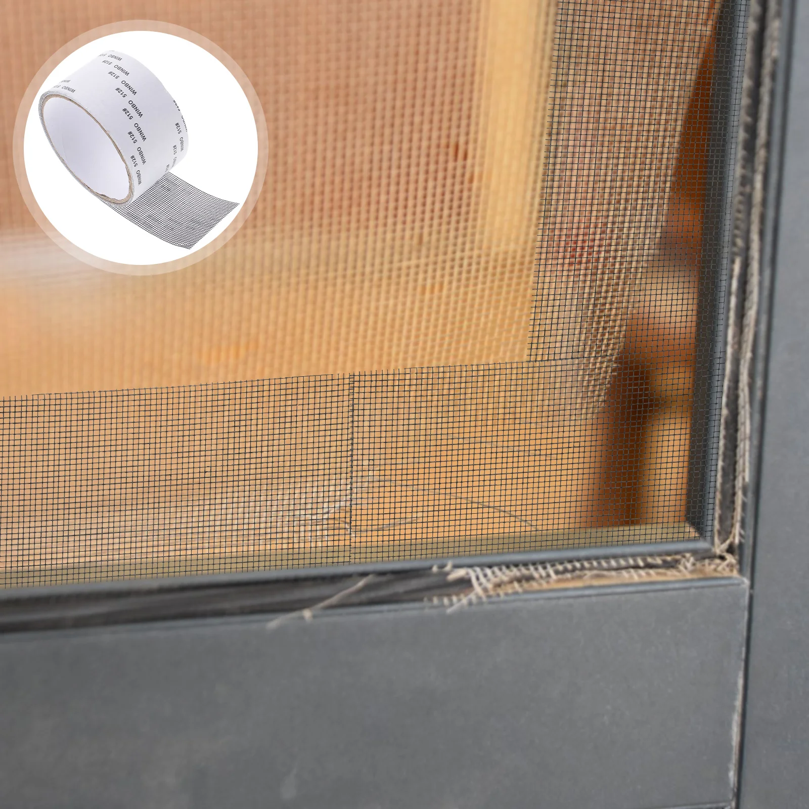 PVC Screen Repair Tape Mesh Patch Kit Self Adhesive Breathable Insect Proof Window Door Screening Fix Hole Tear Resistant
PVC Screen Repair Tape Mesh Patch Kit Self Adhesive Breathable Insect Proof Window Door Screening Fix Hole Tear Resistant