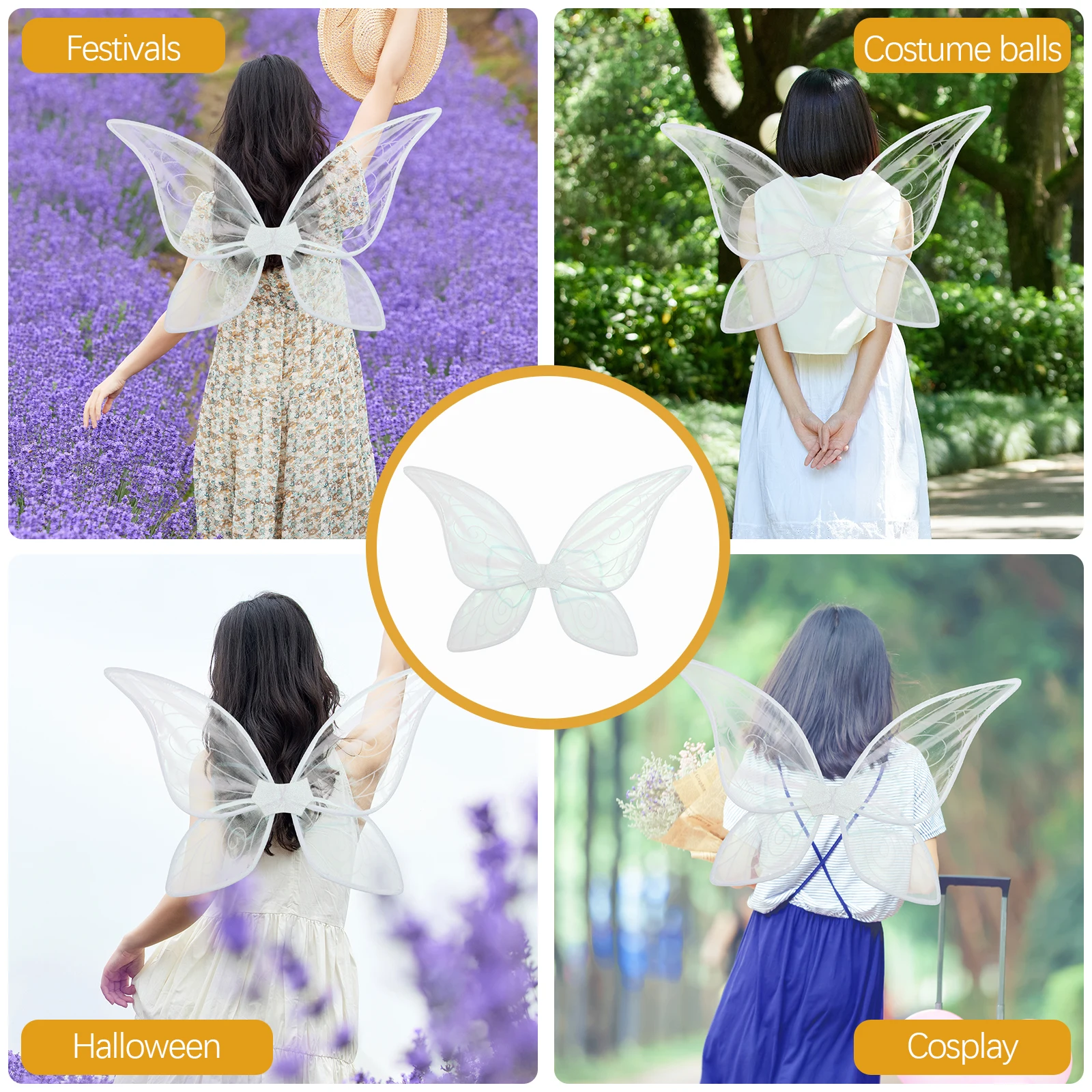 Glowing Butterfly Wings White Light for Adults Kids Lightweight Fairy Cosplay Props Party Wing Accessories Halloween Angel
Glowing Butterfly Wings White Light for Adults Kids Lightweight Fairy Cosplay Props Party Wing Accessories Halloween Angel