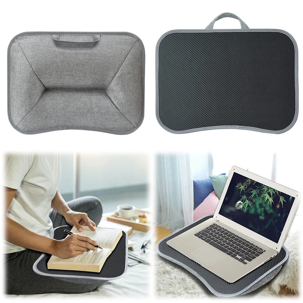 Laptop Lap Desk with Soft Pillow Cushion Portable Laptop Desk Small Pillow Table for 13-15Inch Laptops
Laptop Lap Desk with Soft Pillow Cushion Portable Laptop Desk Small Pillow Table for 13-15Inch Laptops