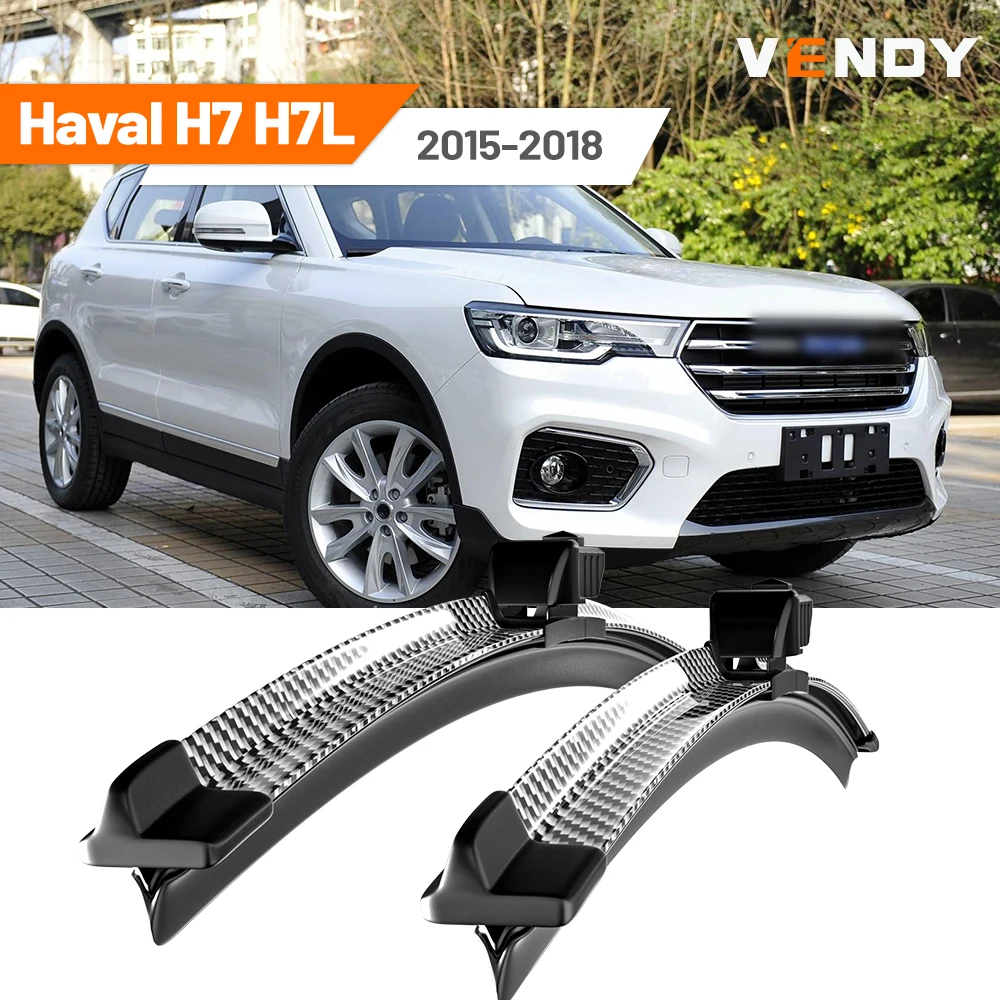 For Great Wall Haval H7 H7L 2015-2018 2016 2017 2pcs Front Windshield Wiper Blades Windscreen Wipers Carbon Fibre & Black
For Great Wall Haval H7 H7L 2015-2018 2016 2017 2pcs Front Windshield Wiper Blades Windscreen Wipers Carbon Fibre & Black