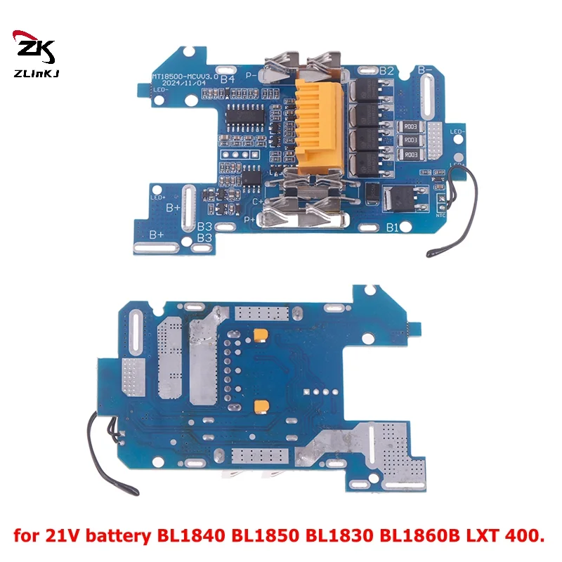 1Set 21V Battery Charging PCB Protection Circuit Board Fit For BL1830 BL1840 BL1850 BL1860B LXT 400 Power Tool
1Set 21V Battery Charging PCB Protection Circuit Board Fit For BL1830 BL1840 BL1850 BL1860B LXT 400 Power Tool