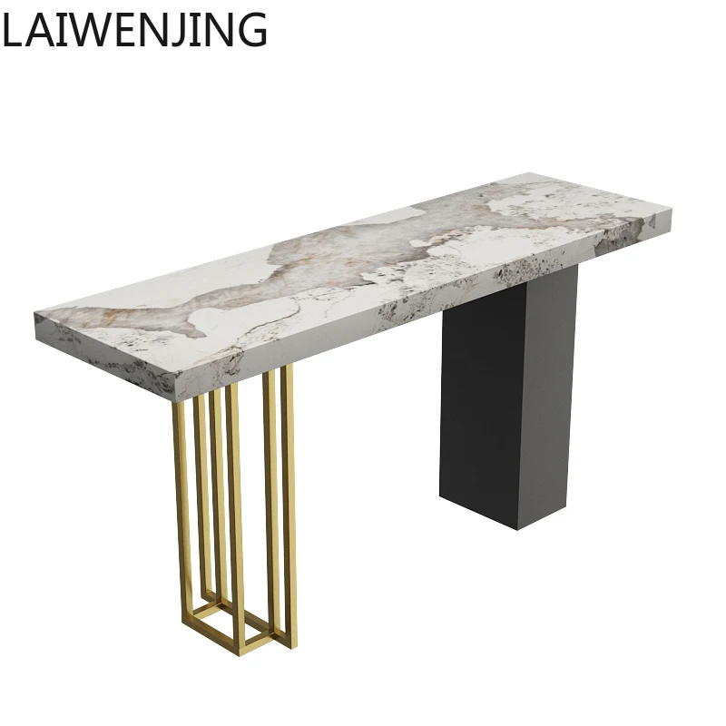 HLZ living room dining room marble bar table integrated table household high foot long table simple and high sense
HLZ living room dining room marble bar table integrated table household high foot long table simple and high sense