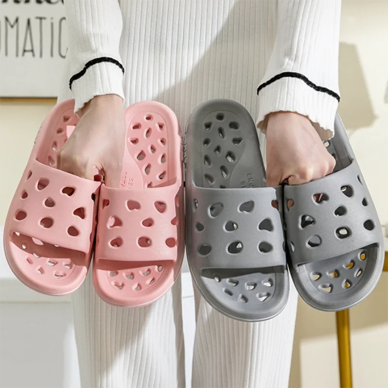 Large-size Bathroom Shower Slippers Men's Indoor Household Leakage Slip-resistant Slippers Ladies Hollow Bathroom Sandals.
Large-size Bathroom Shower Slippers Men's Indoor Household Leakage Slip-resistant Slippers Ladies Hollow Bathroom Sandals.