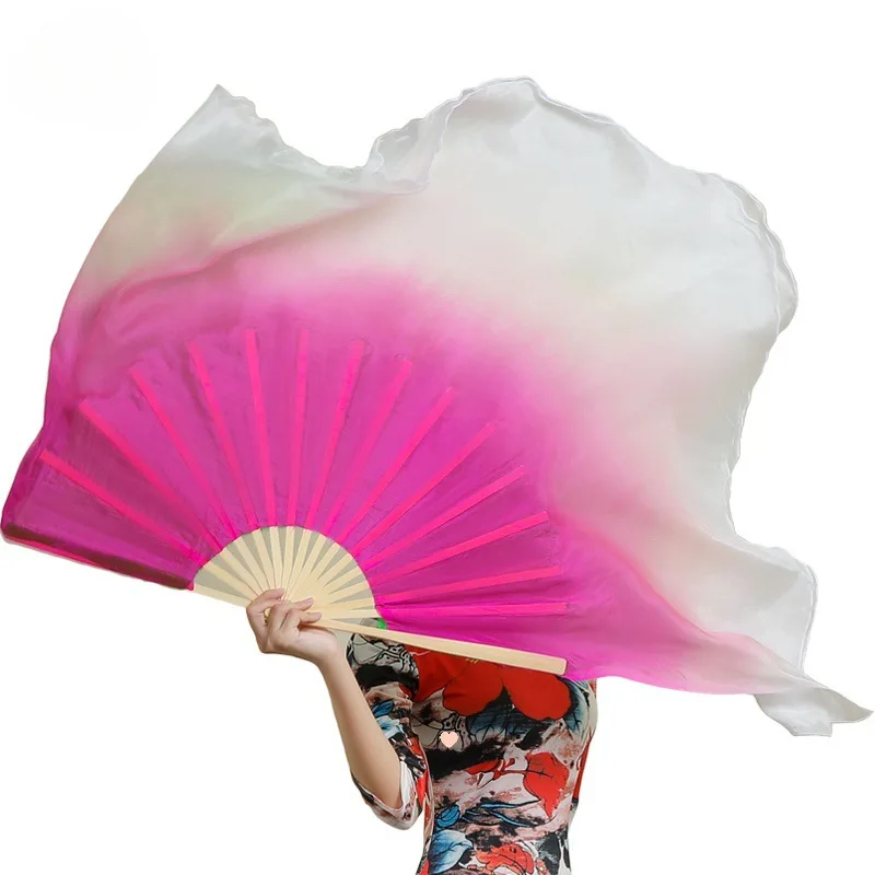 Dance fan silk double-sided two-color gradual change dance fan classical dance performance fan June Qinghe fan
Dance fan silk double-sided two-color gradual change dance fan classical dance performance fan June Qinghe fan