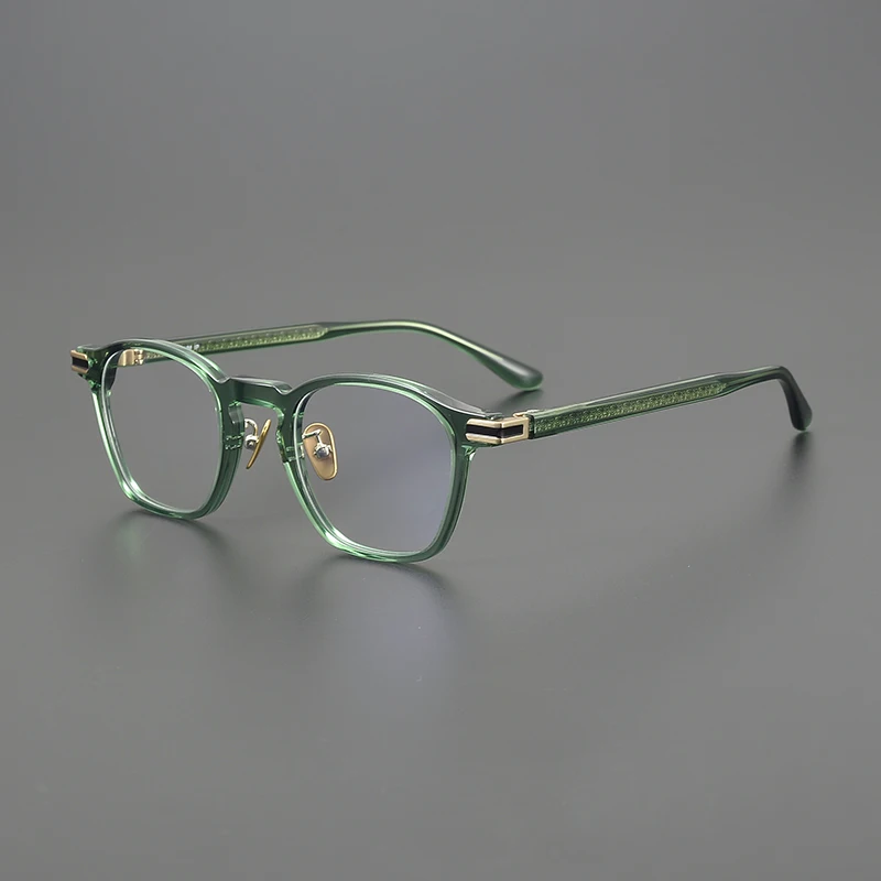 Japanese Style Square Carving Acetate Glasses Frame Fashion Eyeglass Women Vintage Eyeglasses Customizable lenses Spectacles
Japanese Style Square Carving Acetate Glasses Frame Fashion Eyeglass Women Vintage Eyeglasses Customizable lenses Spectacles