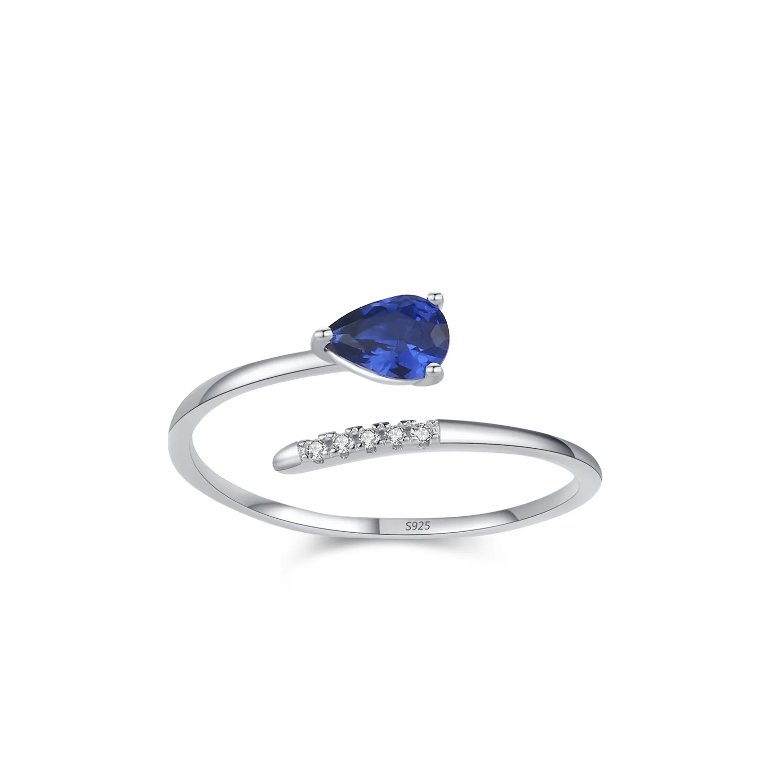 Blue Water Droplets AAA CZ Real 925 Sterling Silver Finger Ring European For Women Birthday Party Wedding Gift Jewelry
Blue Water Droplets AAA CZ Real 925 Sterling Silver Finger Ring European For Women Birthday Party Wedding Gift Jewelry