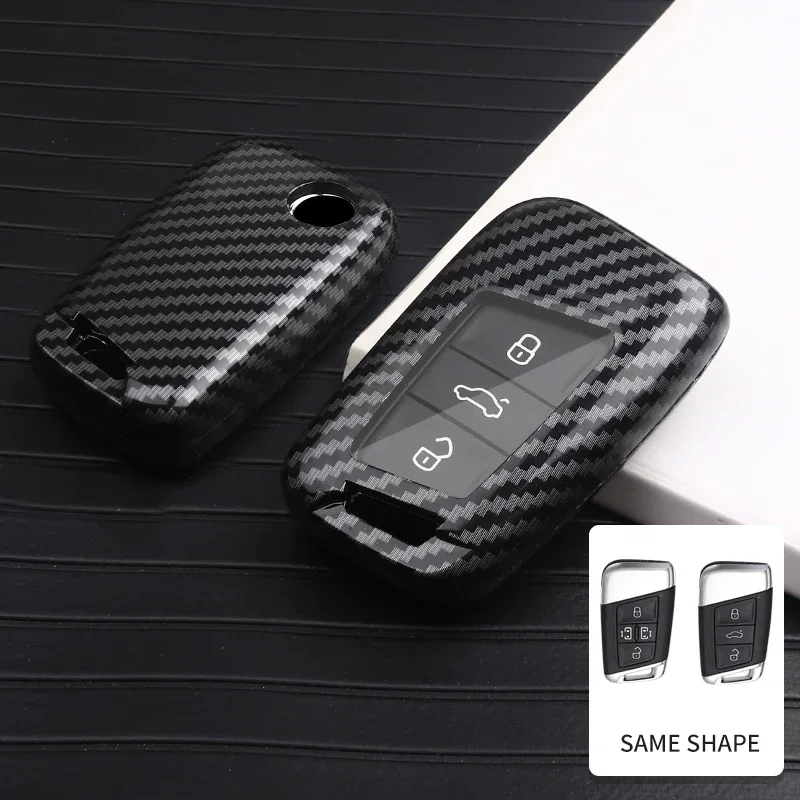 Fashion Carbon Fiber Car Remote Key Case Shell Bag For For VW Volkswagen Magotan B8 Passat GTE CC Arteon Key Housing Accessories
Fashion Carbon Fiber Car Remote Key Case Shell Bag For For VW Volkswagen Magotan B8 Passat GTE CC Arteon Key Housing Accessories