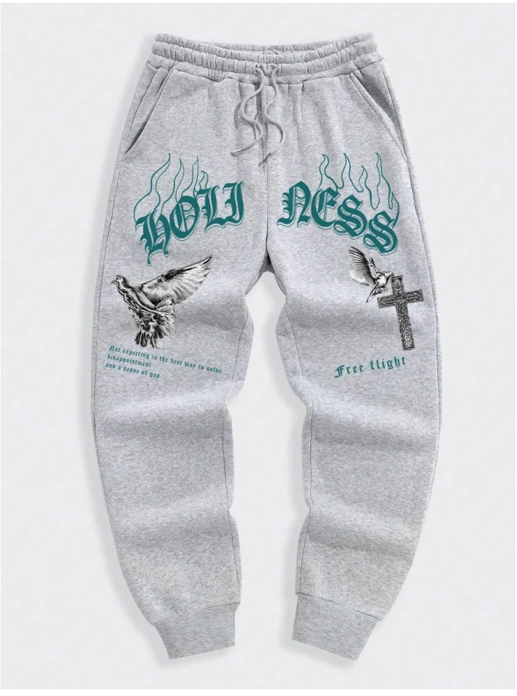 Fashion versatile casual cotton men's trousers comfortable sports street sweatpants unisex autumn and winter cross print
Fashion versatile casual cotton men's trousers comfortable sports street sweatpants unisex autumn and winter cross print