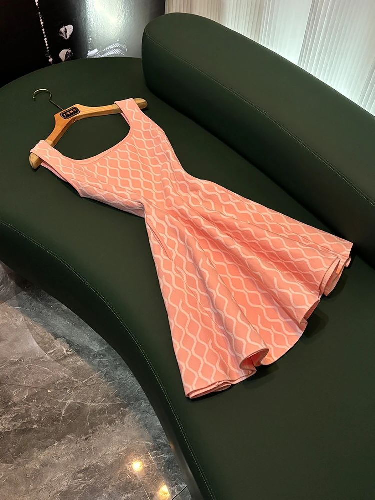 Fashionable Knitted Dress High Waist Embroidered Inner Wear Skirt Design Sensation Spring Summer Autumn City Commute Dress
Fashionable Knitted Dress High Waist Embroidered Inner Wear Skirt Design Sensation Spring Summer Autumn City Commute Dress
