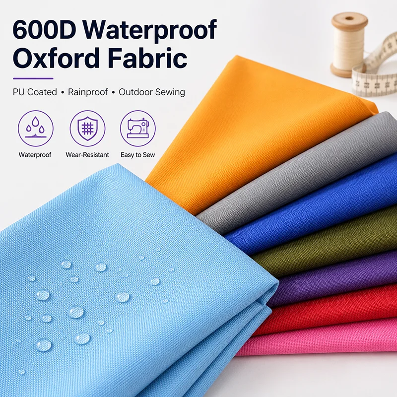 1/2Pcs 50/100x150cm 600D Oxford Waterproof Fabric Rainproof Canvas for Tent Backpack Outdoor Gear Sewing Cloth Material DIY Roll
1/2Pcs 50/100x150cm 600D Oxford Waterproof Fabric Rainproof Canvas for Tent Backpack Outdoor Gear Sewing Cloth Material DIY Roll