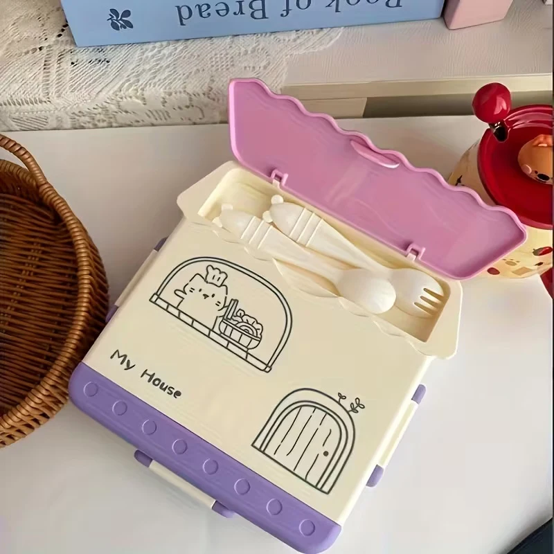 Ланчбокс для взрослых с 4 отделениями. Портативные столовые приборы. Безопасный для микроволновой печи. В комплект входит столовые приборы. Ложка. Вилка.
Ланчбокс для взрослых с 4 отделениями. Портативные столовые приборы. Безопасный для микроволновой печи. В комплект входит столовые приборы. Ложка. Вилка.