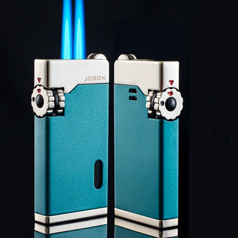 Metal Turbo Torch Lighter,Double High-Flame Gas Lighter,Kitchen Outdoor Portable Camping Barbecue Cigar Lighter,Men's Gifts
Metal Turbo Torch Lighter,Double High-Flame Gas Lighter,Kitchen Outdoor Portable Camping Barbecue Cigar Lighter,Men's Gifts