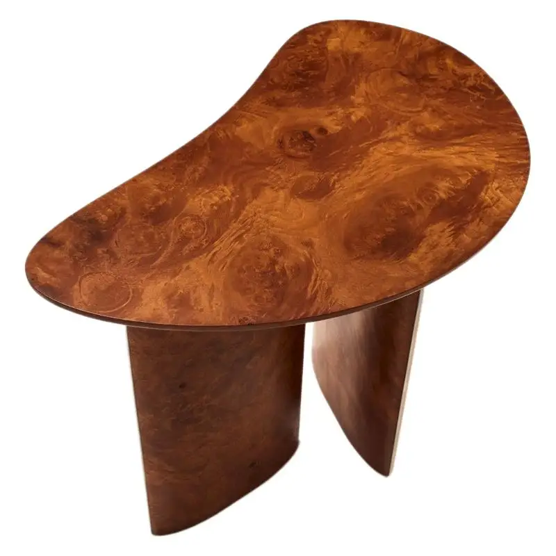 Log American retro walnut coffee table combination
Log American retro walnut coffee table combination