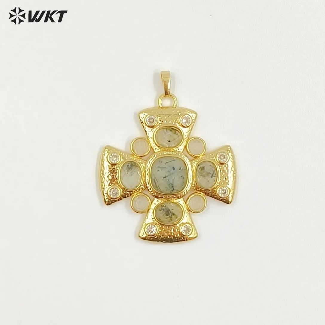 WT-MP318 2025 WKT New Coming Gemstone Cubic Zircon Wonderful With 18k Real Gold Plated Pendant For Women Special ACC
WT-MP318 2025 WKT New Coming Gemstone Cubic Zircon Wonderful With 18k Real Gold Plated Pendant For Women Special ACC