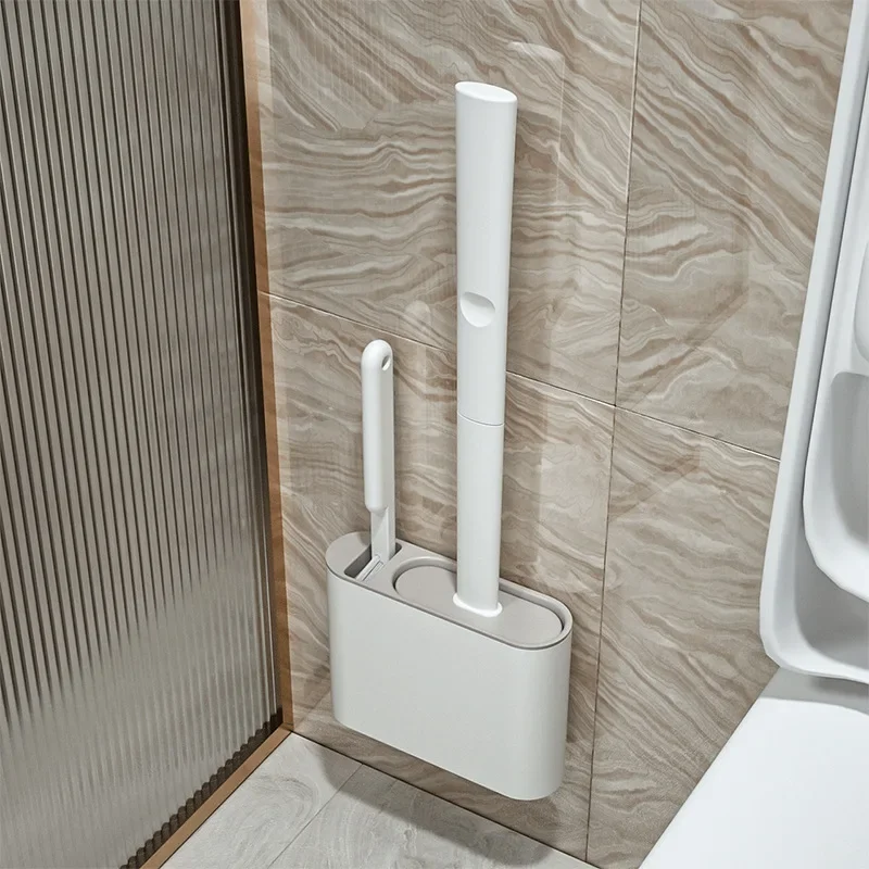Toilet Brush Cleaning Brush Flat Head Flexible Wall Mounted Toilet Bowl Cleaner Brush Holder Set for WC Bathroom
Toilet Brush Cleaning Brush Flat Head Flexible Wall Mounted Toilet Bowl Cleaner Brush Holder Set for WC Bathroom