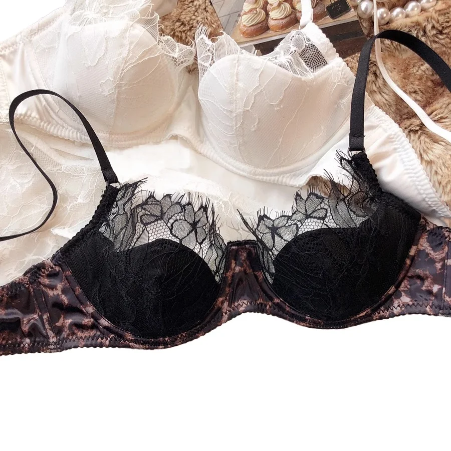 KUCLUTS-XL FrenchSexy Lace Leopard Satin Lingerie Suits Transparent Push Up Women Underwear W Cup Thin Cotton Female Bra Panties
KUCLUTS-XL FrenchSexy Lace Leopard Satin Lingerie Suits Transparent Push Up Women Underwear W Cup Thin Cotton Female Bra Panties