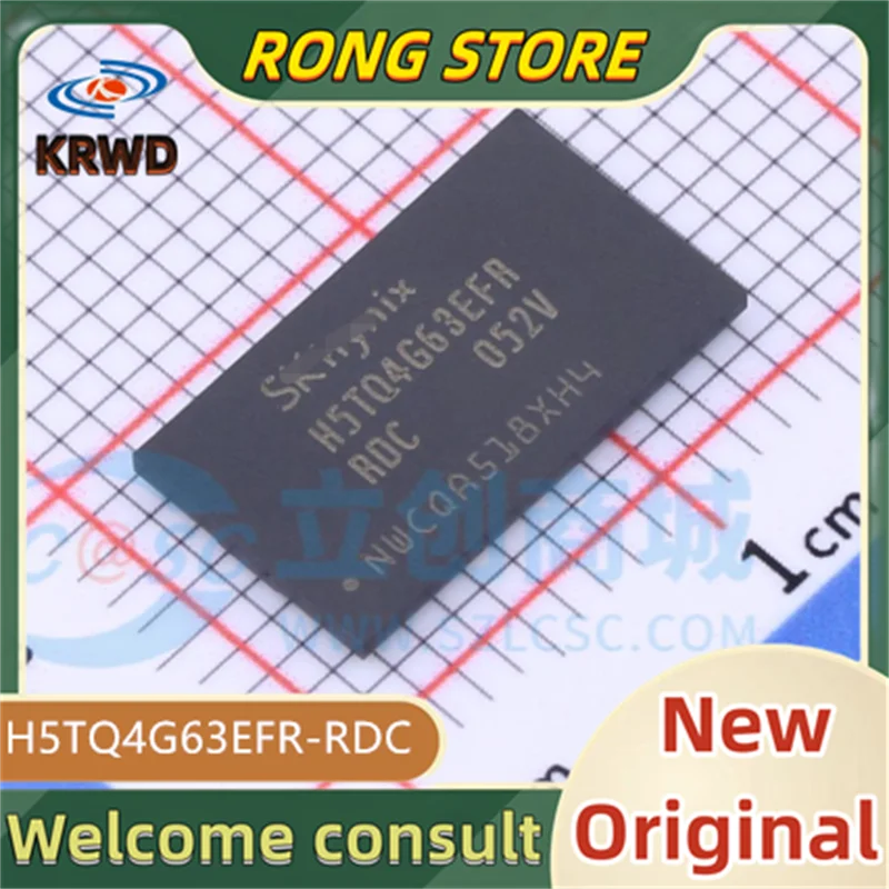 5PCS H5TQ4G63EFR New and Original Chip IC H5TQ4G63EFR-RDC H5TQ4G63 BGA96 512M DDR3
5PCS H5TQ4G63EFR New and Original Chip IC H5TQ4G63EFR-RDC H5TQ4G63 BGA96 512M DDR3