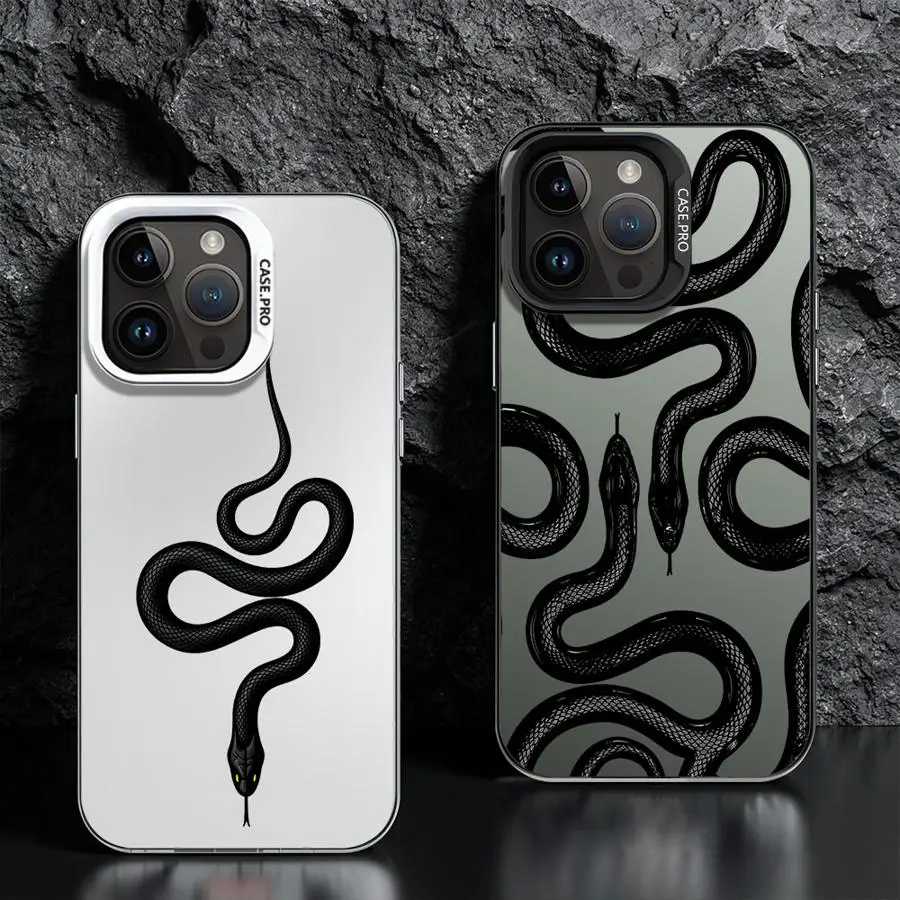 Back Phone Cover Case for iPhone 17 Pro Max Air 15 Plus 13 Pro 16 XR 11 12 17e 14 Black Snake
Back Phone Cover Case for iPhone 17 Pro Max Air 15 Plus 13 Pro 16 XR 11 12 17e 14 Black Snake