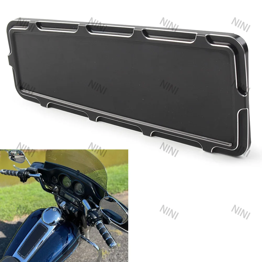 Алюминиевый мотоцикл для Harley Electra Glide FLHT FLHTC FLTR 2008-2016, хромированная/черная крышка вставки приборной панели
Алюминиевый мотоцикл для Harley Electra Glide FLHT FLHTC FLTR 2008-2016, хромированная/черная крышка вставки приборной панели