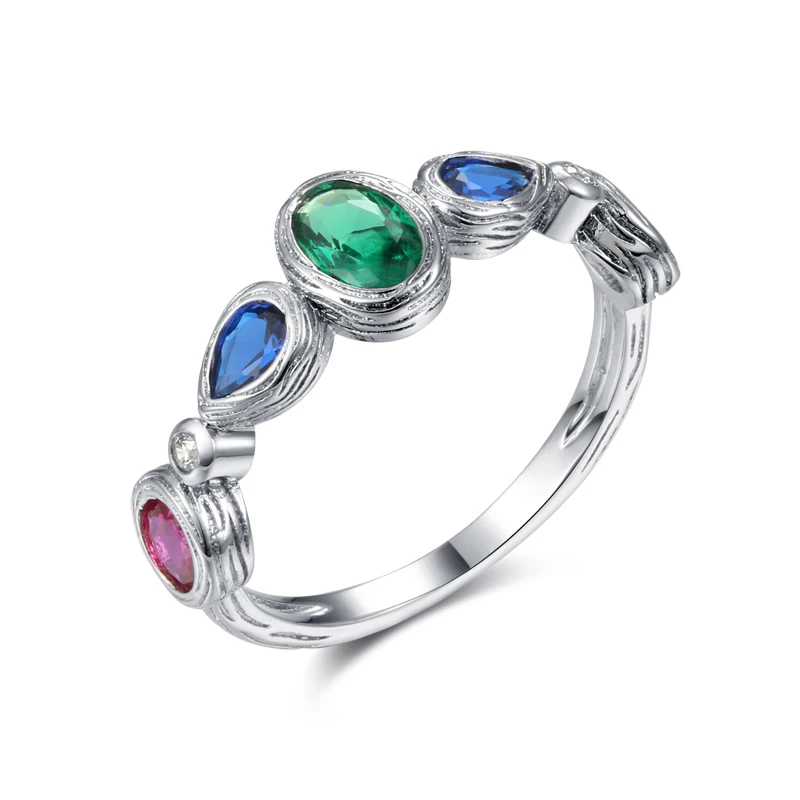 Rings With Stone Vintage Heart Style Jewelry Rainbow Couple Accessories Fashion For Girlfriend
Rings With Stone Vintage Heart Style Jewelry Rainbow Couple Accessories Fashion For Girlfriend
