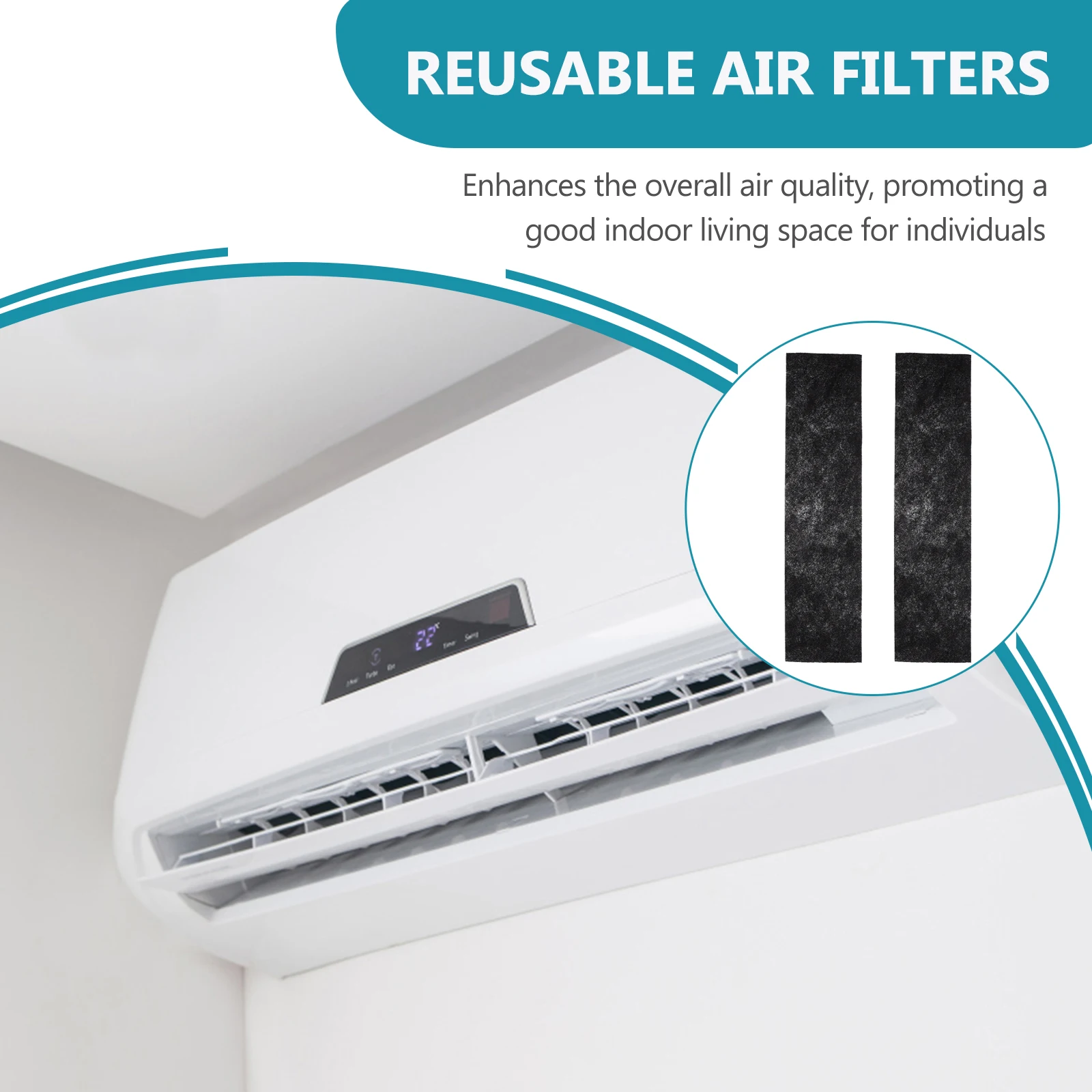 Activated Carbon Fibre Vent Filters For Home Reusable Conditioner Purifier Enhancing Indoor Air Quality Electrostatic Dust
Activated Carbon Fibre Vent Filters For Home Reusable Conditioner Purifier Enhancing Indoor Air Quality Electrostatic Dust