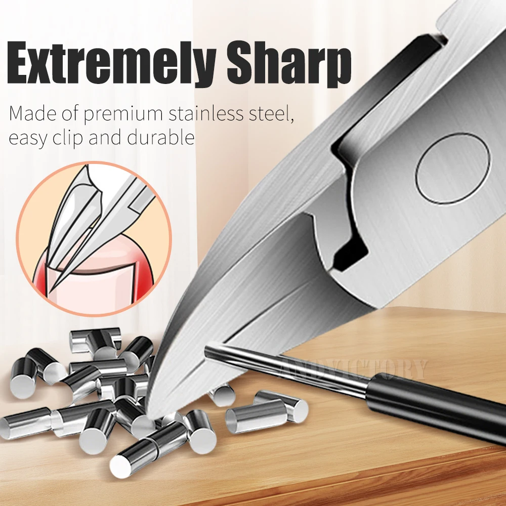 1Pcs Professional Material Toe Nail Clipper For Ingrown Thick Toenails NippersTrimmer Cutter Manicure Pedicure Accessories Tool
1Pcs Professional Material Toe Nail Clipper For Ingrown Thick Toenails NippersTrimmer Cutter Manicure Pedicure Accessories Tool