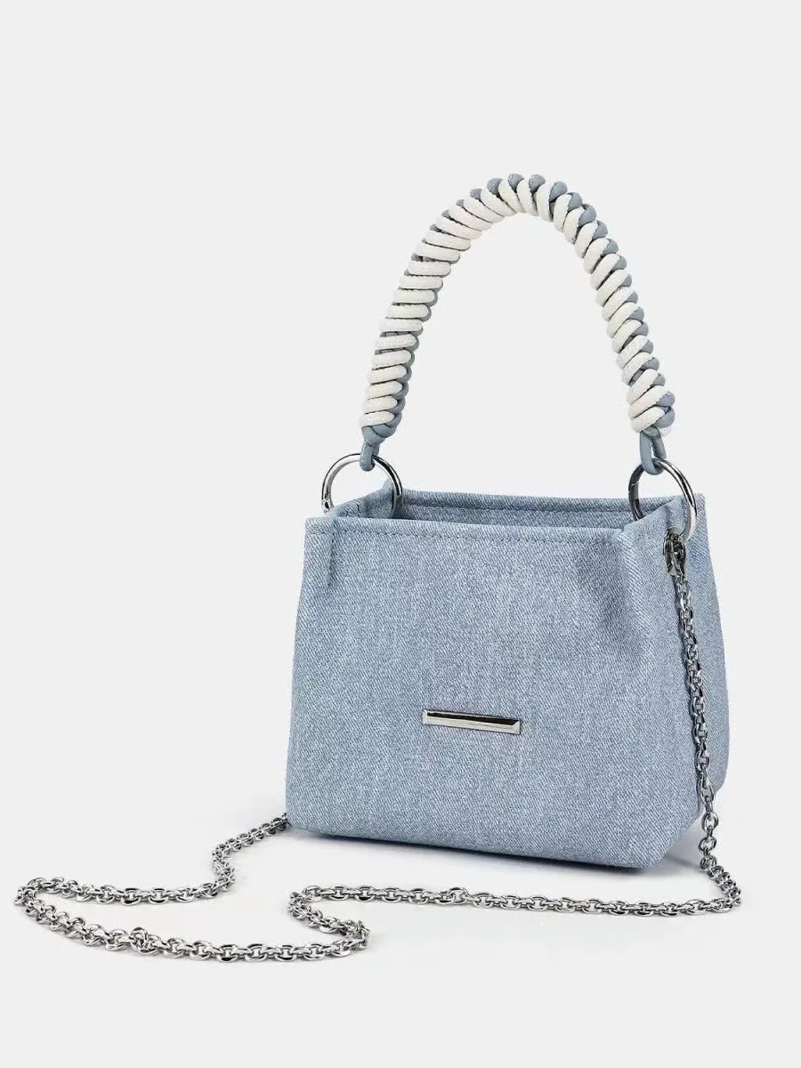 Bags for Women,Canvas High-end Sense, Simple and Versatile, Bucket Chain, Hand-held Crossbody Bag
Bags for Women,Canvas High-end Sense, Simple and Versatile, Bucket Chain, Hand-held Crossbody Bag