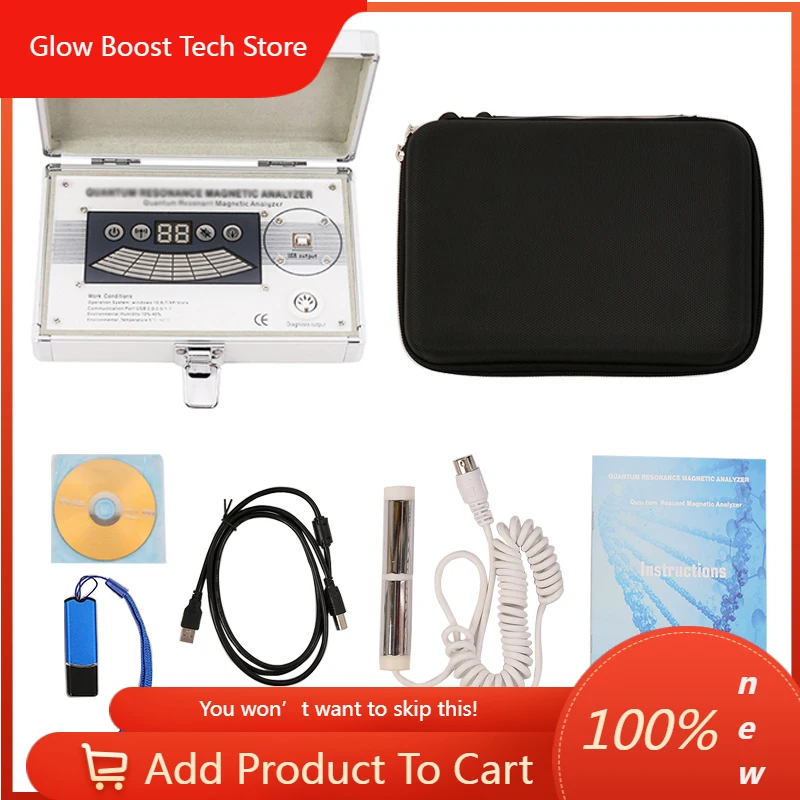 GB2024 Quantum Magnetic Resonance Analyzer Newest Version Body Fulling Scanner Sub-Health Analyzer Checking Set With 54 Reports
GB2024 Quantum Magnetic Resonance Analyzer Newest Version Body Fulling Scanner Sub-Health Analyzer Checking Set With 54 Reports