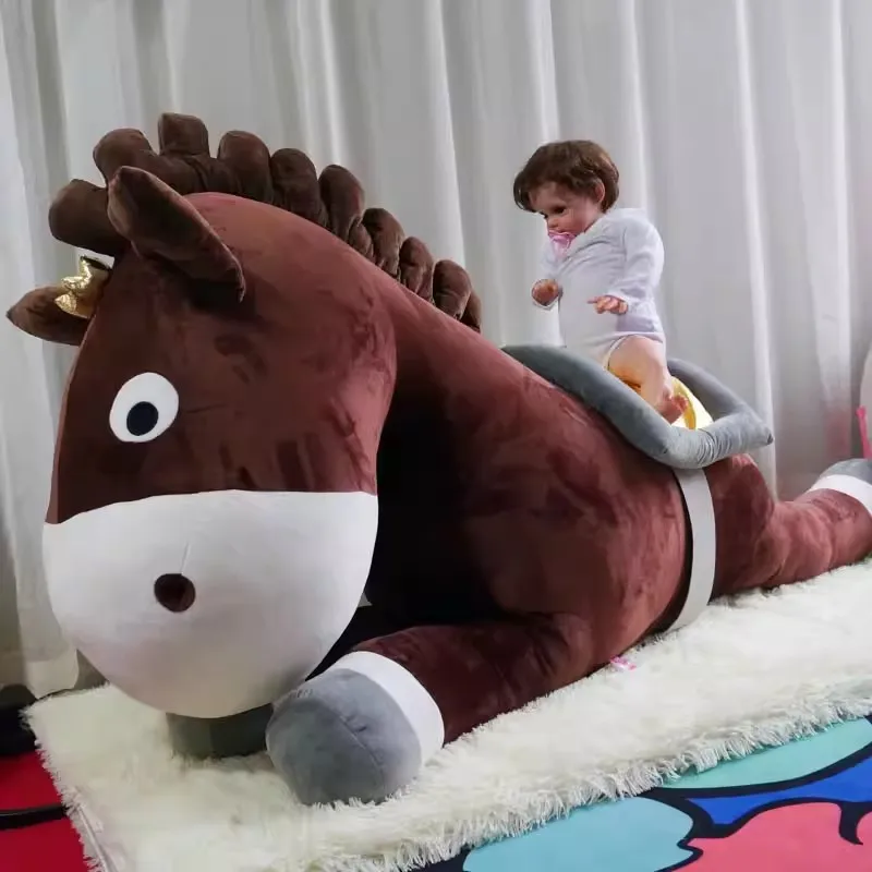 Big Animal Toy Rich Horse Zodiac Horse Giant Soft Plush Toy Children's Plush Market Donkey Gift Decoration DY10198
Big Animal Toy Rich Horse Zodiac Horse Giant Soft Plush Toy Children's Plush Market Donkey Gift Decoration DY10198