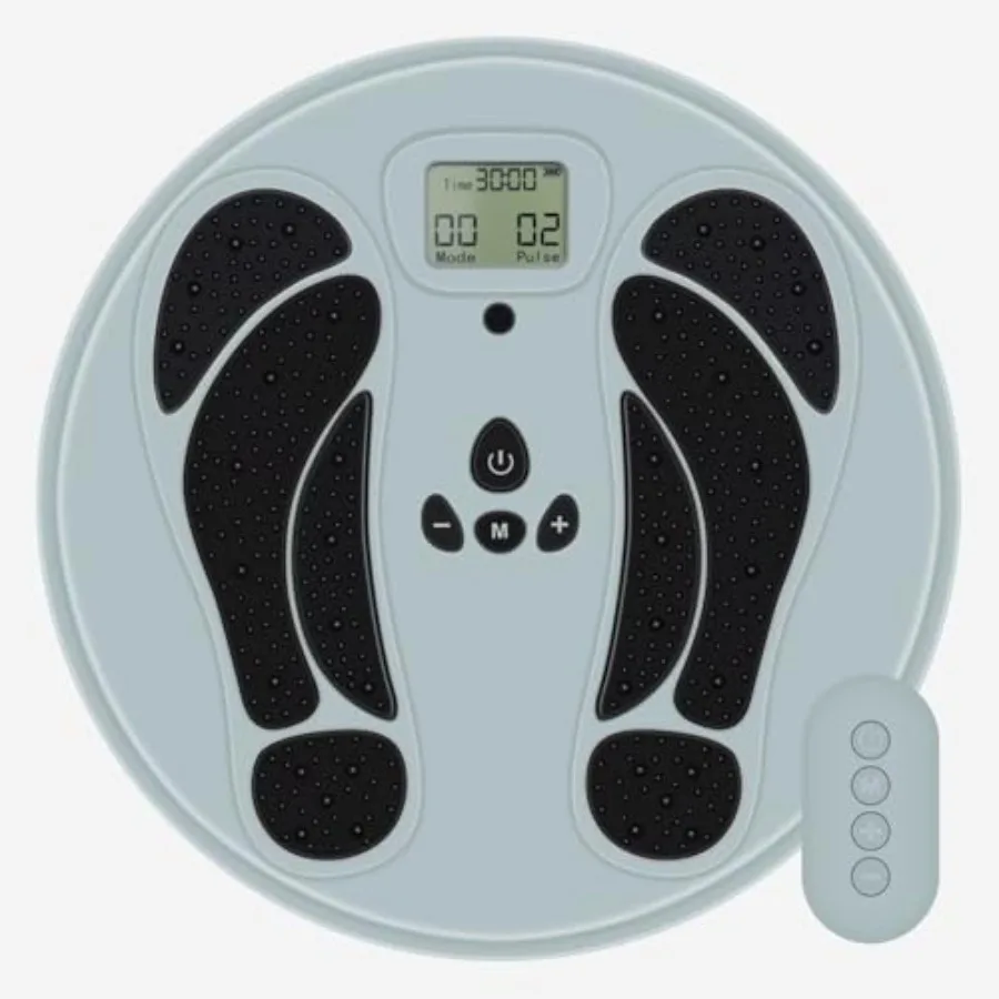 EMS Foot Massager for Neuropathy Relief with 300W Electrical Muscle Stimulator White Silicone Design Pain-Relief and Muscle Rel
EMS Foot Massager for Neuropathy Relief with 300W Electrical Muscle Stimulator White Silicone Design Pain-Relief and Muscle Rel