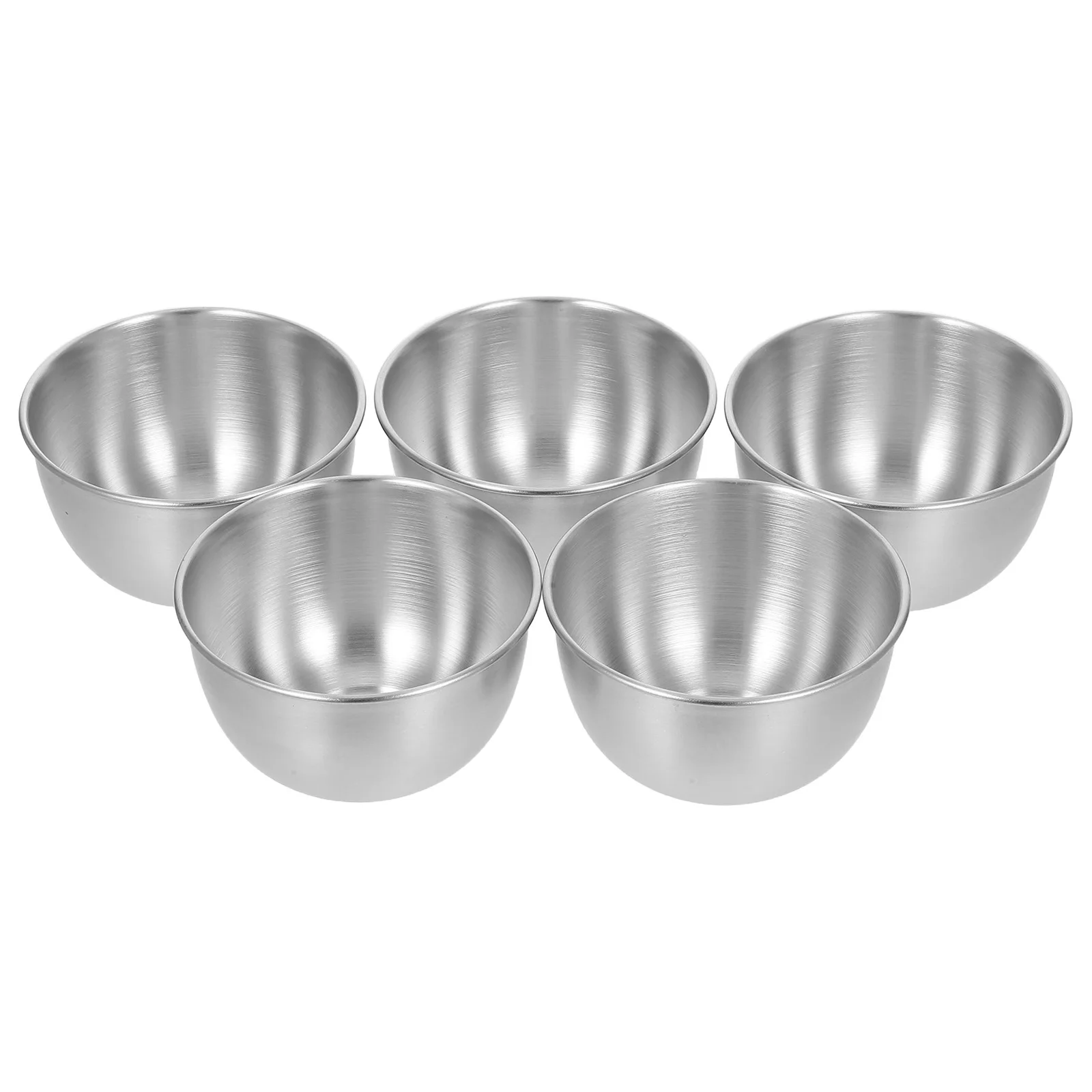 5Pcs Dipping Sauce Dish Stainless Steel 304 Food Grade Smooth Surface Stackable Bowls Mini Containers Kitchen Accessories Safe
5Pcs Dipping Sauce Dish Stainless Steel 304 Food Grade Smooth Surface Stackable Bowls Mini Containers Kitchen Accessories Safe