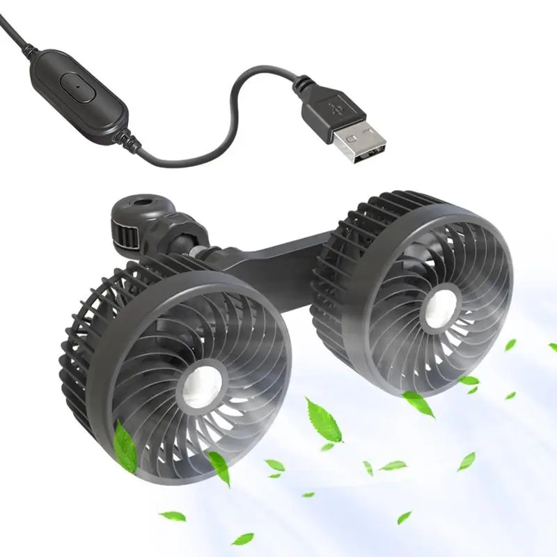 Вентилятор для автомобиля Двойная головка USB-зарядка Вращающийся автомобильный вентилятор Бесшумный вентилятор 3-скоростной регулируемый Простая установка Эффективные охлаждающие принадлежности
Вентилятор для автомобиля Двойная головка USB-зарядка Вращающийся автомобильный вентилятор Бесшумный вентилятор 3-скоростной регулируемый Простая установка Эффективные охлаждающие принадлежности