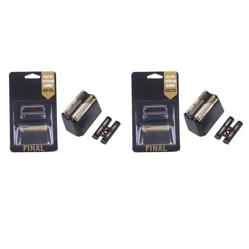 2X For Wahl 8164 Electric Shaver Hair Clipper Blade Head Cover Shaver Replacement Foil And Blade Barber Accessories A62X
2X For Wahl 8164 Electric Shaver Hair Clipper Blade Head Cover Shaver Replacement Foil And Blade Barber Accessories A62X