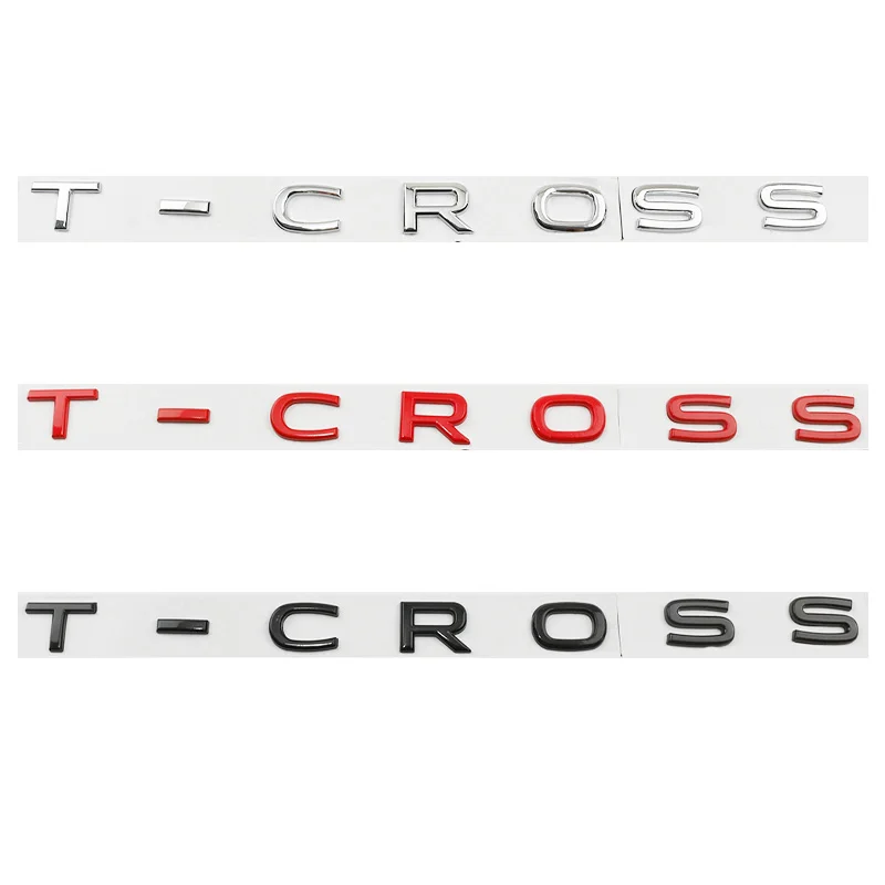 Car 3D Metal Trunk Letters Words Logo Badge Emblem Decals Sticker For Volkswagen VW T CROSS 2019 2020 2021 2022 2023 Accessories
Car 3D Metal Trunk Letters Words Logo Badge Emblem Decals Sticker For Volkswagen VW T CROSS 2019 2020 2021 2022 2023 Accessories