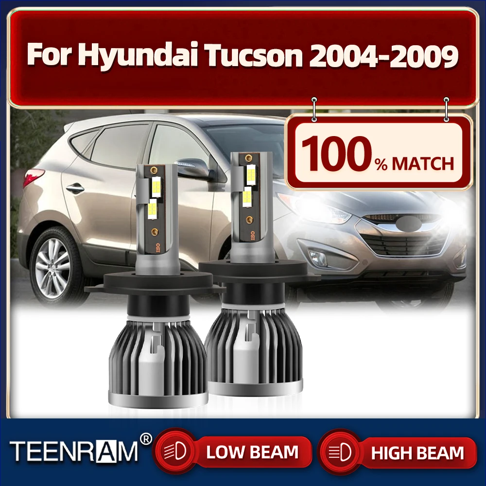 Canbus H4 LED Car Headlight 20000LM 120W Auto Lights Bulbs 12V 6000K White For Hyundai Tucson 2004 2005 2006 2007 2008 2009
Canbus H4 LED Car Headlight 20000LM 120W Auto Lights Bulbs 12V 6000K White For Hyundai Tucson 2004 2005 2006 2007 2008 2009