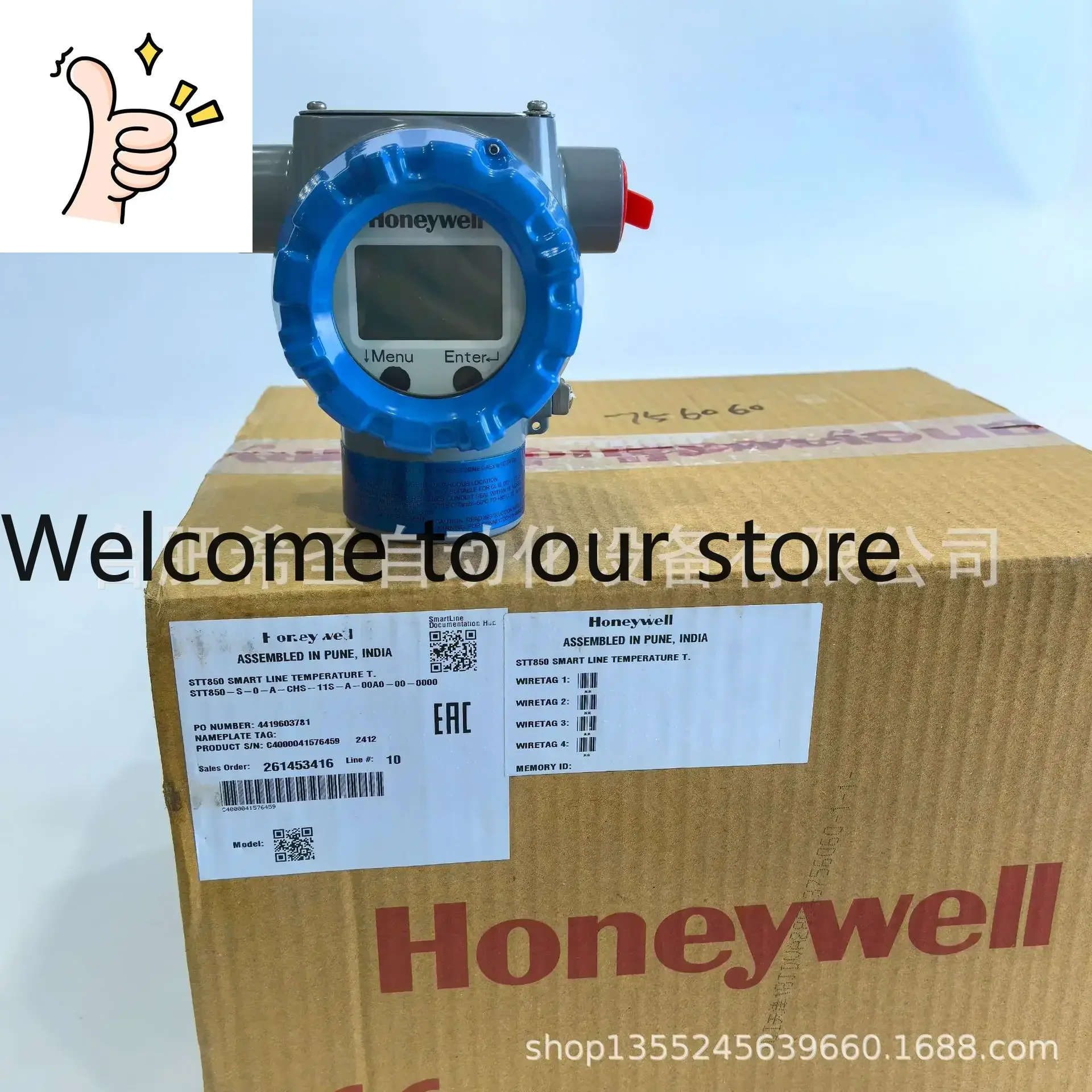 Honeywell Temperature Transmitter STT850-S-0-A-CHS-11S-A-00A0 Lots Of Spot Heat
Honeywell Temperature Transmitter STT850-S-0-A-CHS-11S-A-00A0 Lots Of Spot Heat
