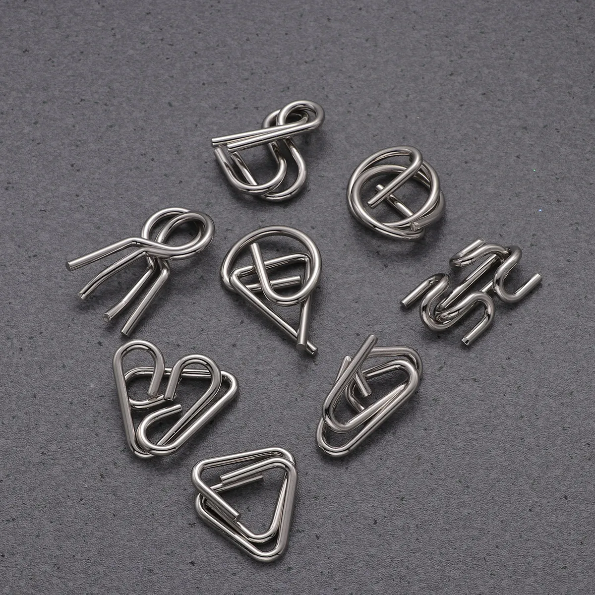 Premium Metal Ring Puzzle Set Brain Teaser Iq Game for Adults Kids Creative Thinking Challenge Traditional Chinese Culture
Premium Metal Ring Puzzle Set Brain Teaser Iq Game for Adults Kids Creative Thinking Challenge Traditional Chinese Culture