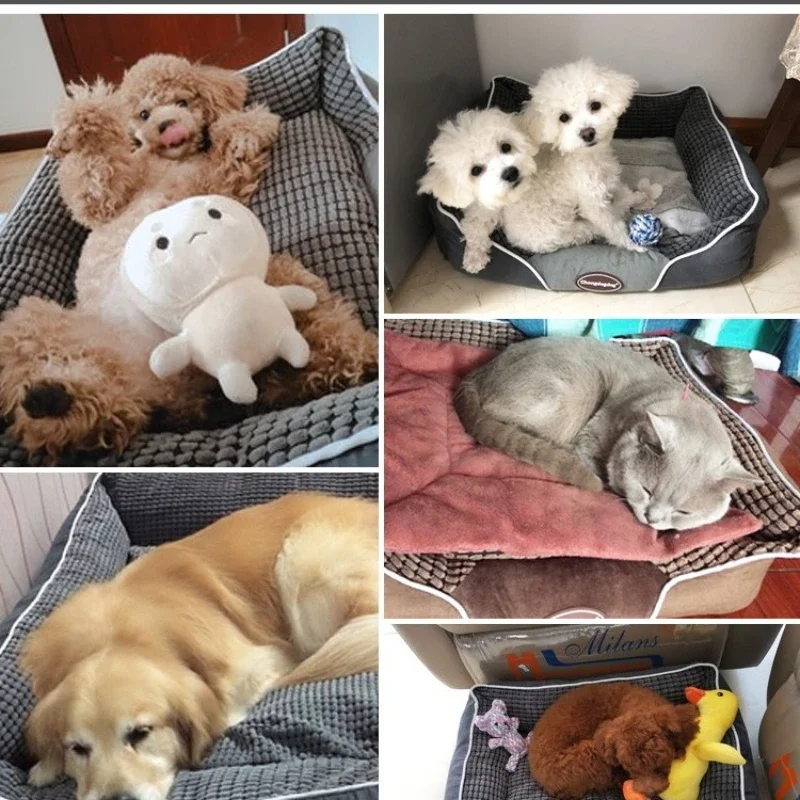 Small dog pet winter warm large sofa dog bed
Small dog pet winter warm large sofa dog bed