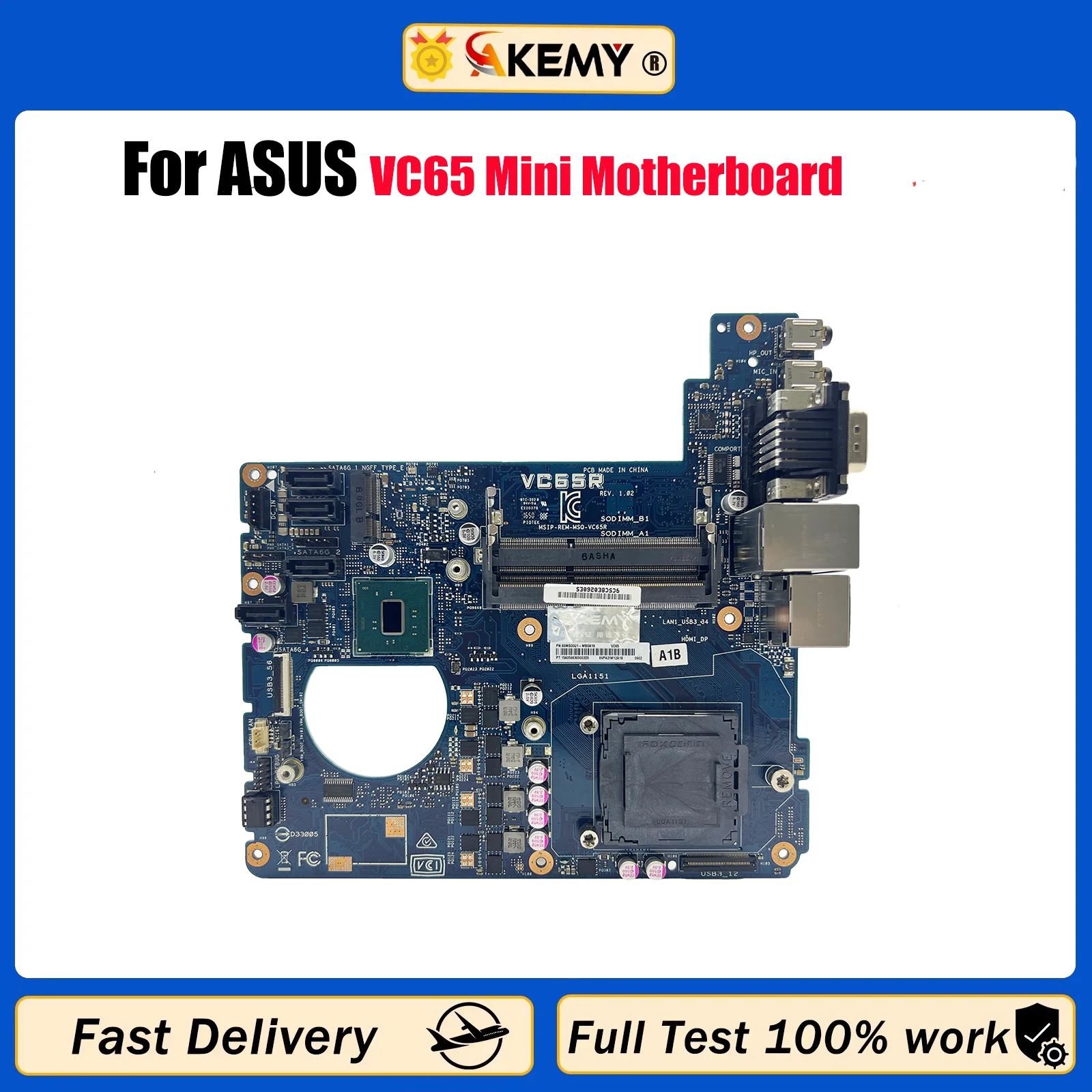 Материнская плата для ноутбука VC65 для ASUS VivoMini VC65, материнская плата для ноутбука, этот товар в наличии, 100% тестирование, ОК, быстрая доставка, высокое качество
Материнская плата для ноутбука VC65 для ASUS VivoMini VC65, материнская плата для ноутбука, этот товар в наличии, 100% тестирование, ОК, быстрая доставка, высокое качество