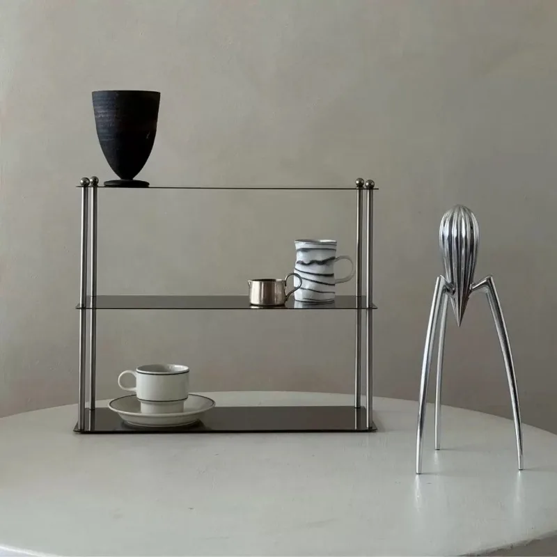 Minimalist Stainless Steel Shelf Vintage Cup Holder Desktop Cosmetic Perfume Multi Layer Display Rack
Minimalist Stainless Steel Shelf Vintage Cup Holder Desktop Cosmetic Perfume Multi Layer Display Rack