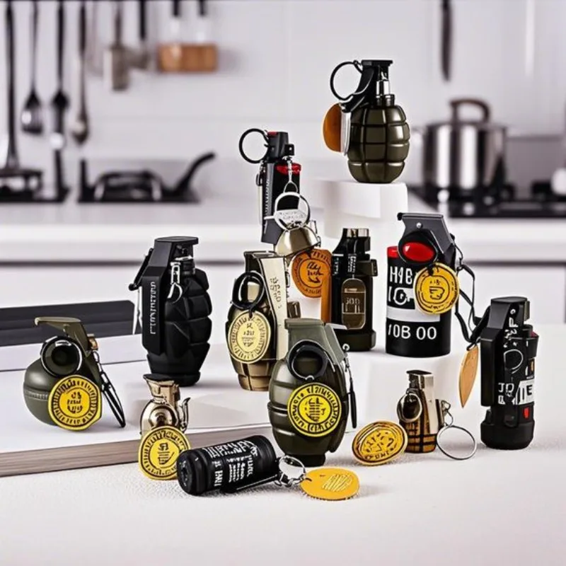 Metal Inflatable Lighter Windproof Grinding Wheel Butane Military Grenade Model Lighter Cigarette Accessories Men's Small Gift
Metal Inflatable Lighter Windproof Grinding Wheel Butane Military Grenade Model Lighter Cigarette Accessories Men's Small Gift