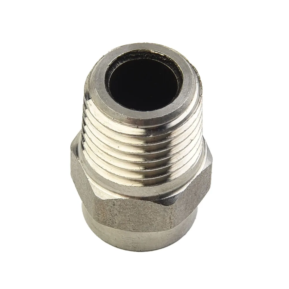 Thread Spray Nozzle Stainless Steel 4000 PSI Floor Scrub Brush Spray Angle 0 15 25 40 Spiral Nozzle Pressure Washer
Thread Spray Nozzle Stainless Steel 4000 PSI Floor Scrub Brush Spray Angle 0 15 25 40 Spiral Nozzle Pressure Washer