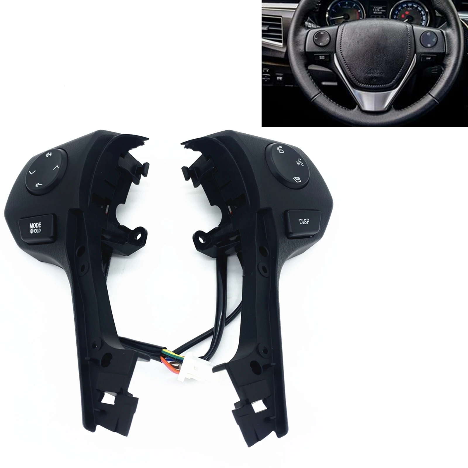 Car Gear Steering Wheel Audio Volume Control Switch Frame Knob Button Key For Toyota Corolla RAV4 2014-2018
Car Gear Steering Wheel Audio Volume Control Switch Frame Knob Button Key For Toyota Corolla RAV4 2014-2018