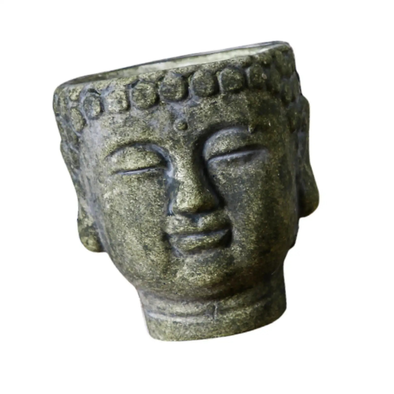 Buddha Head Planter Tabletop Centerpiece Buddha Figurine Plant Flower Container for Tea Room Yard Indoor Outdoor Restaurant Cafe
Buddha Head Planter Tabletop Centerpiece Buddha Figurine Plant Flower Container for Tea Room Yard Indoor Outdoor Restaurant Cafe