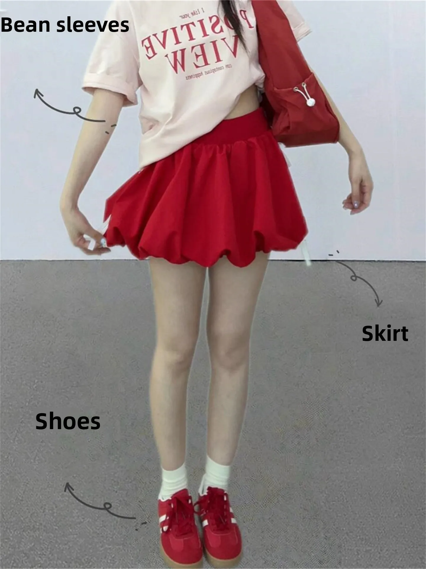 Красная пышная юбка большого размера, женская милая юбка трапециевидной формы с высокой талией, противолегкая прогулочная корейская версия, юбка с бутоном цветка
Красная пышная юбка большого размера, женская милая юбка трапециевидной формы с высокой талией, противолегкая прогулочная корейская версия, юбка с бутоном цветка