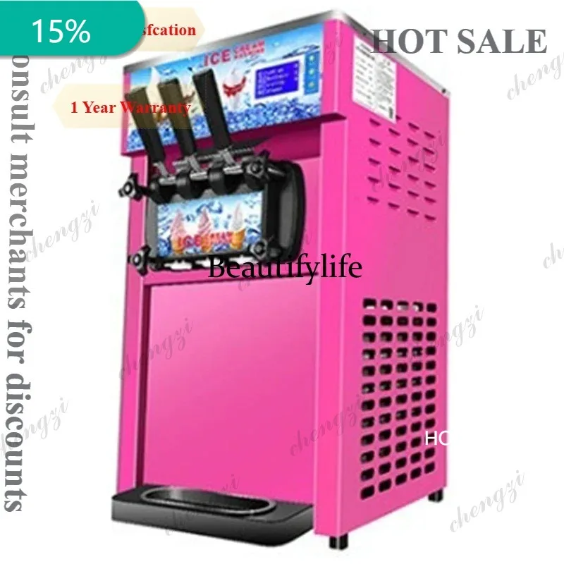 A172 220V 1200W Desktop Commercial Soft Serve Ice Cream Machine 3-Color Ice Cream Maker ZM-168
A172 220V 1200W Desktop Commercial Soft Serve Ice Cream Machine 3-Color Ice Cream Maker ZM-168